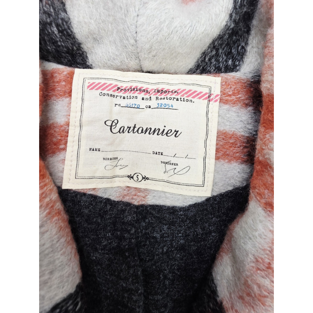 Cartonnier Hetty Coat Plaid Wool Anthropologie Women's Size Small - Picture 9 of 10